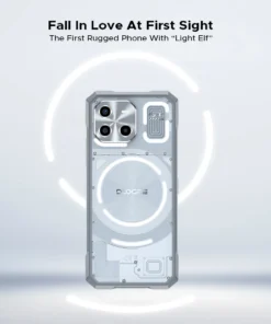 doogee blade gt ultra 5g teléfono resistente dimensión 7300 6,72 "16gb + 512gb efecto de luz led teléfono inteligente ultrafino