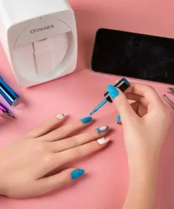 impresora de uñas inteligente todo en uno o2nails, impresión 3d digital con cartucho de tinta, crea intrincados diseños de uñas en casa