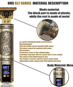 afeitadora de pelo eléctrica inalámbrica t9, recortadora de pelo, electrodomésticos, maquinillas de afeitar para peluquero de viaje, máquina de afeitar para hombres, recortadora para hombre