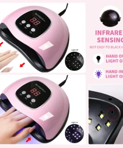 limegirl máquina secadora de uñas uv, lámpara profesional para manicura de 24 led uv, uso doméstico, lámpara de uñas para secado de esmalte y barniz con cable usb