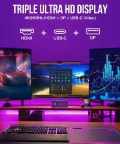 m5 plus gaming mini pc ryzen 7 5825u (actualizado 7430u/ 5700u), 32gb ram 1tb ssd dual nic lan 2.5gbe computadoras de escritorio offi