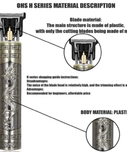 afeitadora de pelo eléctrica inalámbrica t9, recortadora de pelo, electrodomésticos, maquinillas de afeitar para peluquero de viaje, máquina de afeitar para hombres, recortadora para hombre