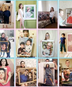 huacan pintura de diamante personalizada con foto, imágenes de diamantes de imitación diy, mosaico de diamantes redondos y cuadrados, bordado, decoración de pared, regalo único