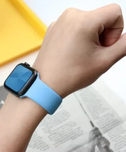 correa de silicona para apple watch, pulsera deportiva de 44mm, 45mm, 40mm, 41mm, 42 46mm y 49mm, serie iwatch 11 10 9 8 7, 6, 5 4 se ultra 2/3