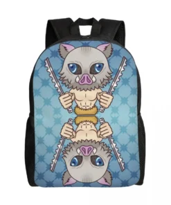 mochilas personalizadas muichiro tokito kimetsu no yaiba, mochilas impermeables para hombres y mujeres, mochila escolar demon slayer de anime, mochila estampada