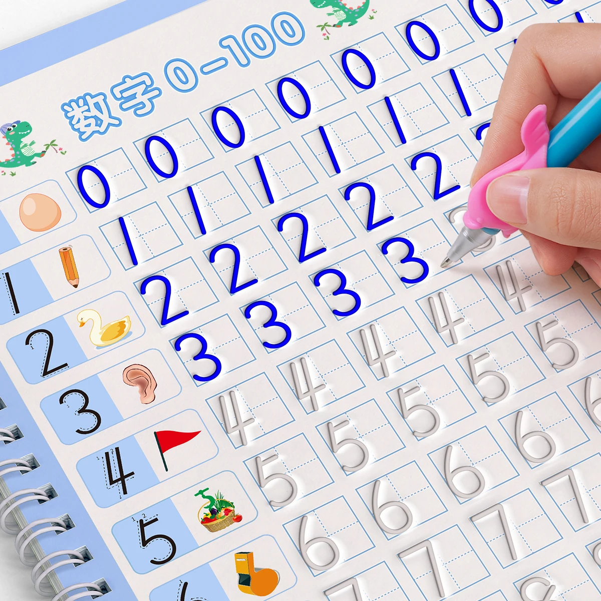 libro de práctica de magia para niños, libro estriado 3d reutilizable, alfabeto traceable, números, dibujo y libro de ejercicios de matemáticas libro de práctica de magia para niños, libro estriado 3d reutilizable, alfabeto traceable, números, dibujo y libro de ejercicios de matemáticas