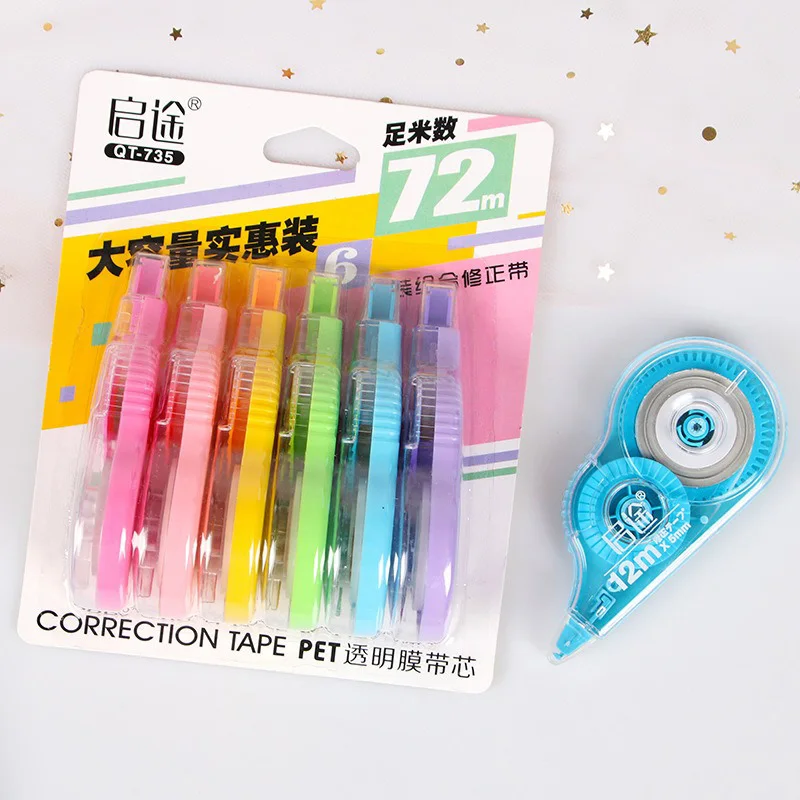 6 uds cinta correctora cinta correctora masilla cinta correctora papelería kawaii cosas dulces para la escuela xzd02 6 uds cinta correctora cinta correctora masilla cinta correctora papelería kawaii cosas dulces para la escuela xzd02