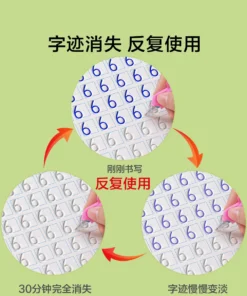 libro de práctica de magia para niños, libro estriado 3d reutilizable, alfabeto traceable, números, dibujo y libro de ejercicios de matemáticas