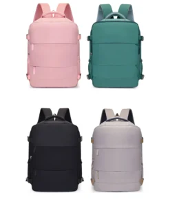 mochila de viaje para embarque 40x30x20cm, compatible con mochilas ryanair, easyjet y wizardair budget (productos seleccionados)