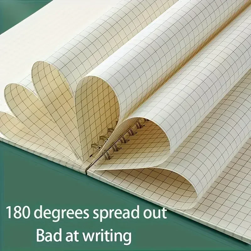 bloc de notas de cuadrícula a5, cuadernos en espiral, libro de bocetos, agenda, cuaderno de dibujo, cuadernos de escritura, suministros escolares de oficina bloc de notas de cuadrícula a5, cuadernos en espiral, libro de bocetos, agenda, cuaderno de dibujo, cuadernos de escritura, suministros escolares de oficina