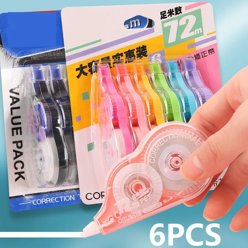 6 uds cinta correctora cinta correctora masilla cinta correctora papelería kawaii cosas dulces para la escuela xzd02 6 uds cinta correctora cinta correctora masilla cinta correctora papelería kawaii cosas dulces para la escuela xzd02